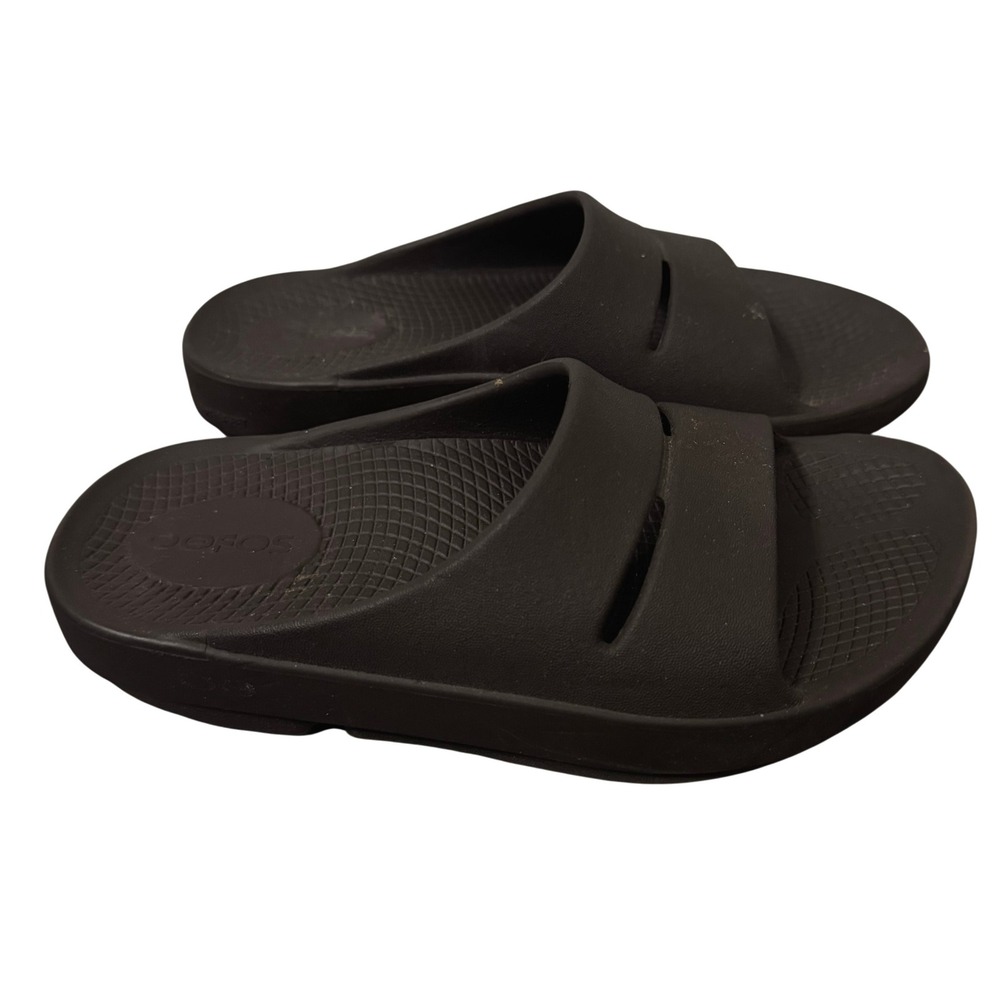 Oofos OOahh Recovery Slide Sandals Brown Womens 4 Mens‎ 3 Orthopedic Comfort
